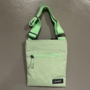 Dakine Green purse bag with long adjustable cross body strap